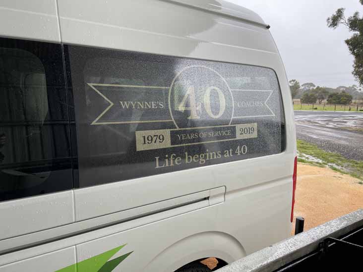 Wynnes Coaches Toyota Hiace Commuter 12